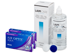 Air Optix Aqua Multifocal (2x3 Linsen) + Laim Care 400ml