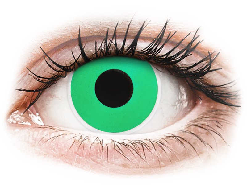 ColourVUE Crazy Lens - Emerald (Green) - ohne Stärke (2 Linsen)