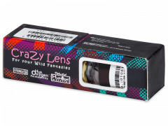 ColourVUE Crazy Lens - Orange Werewolf - ohne Stärke (2 Linsen)