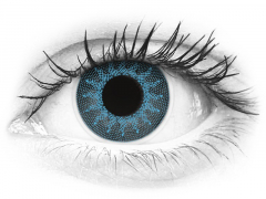 ColourVUE Crazy Lens - Solar Blue - ohne Stärke (2 Linsen)