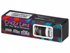 ColourVUE Crazy Lens - White Zombie - ohne Stärke (2 Linsen)