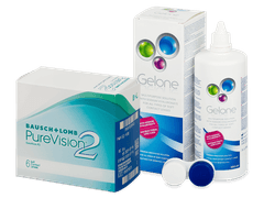 Purevision 2 (6 Linsen) + Gelone 360 ml