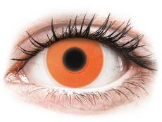 ColourVUE Crazy Glow Orange - ohne Stärke (2 Linsen)