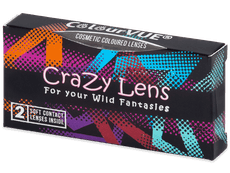 ColourVUE Crazy Glow Pink - ohne Stärke (2 Linsen)