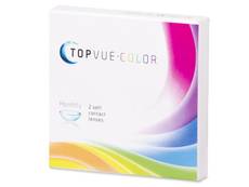 TopVue Color - Turquoise - mit Stärke (2 Linsen)