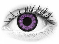 ColourVUE BigEyes Ultra Violet - ohne Stärke (2 Linsen)