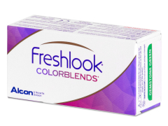 FreshLook ColorBlends Green - mit Stärke (2 Linsen)