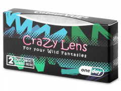 ColourVUE Crazy Lens - Red Devil - Tageslinsen ohne Stärke (2 Linsen)