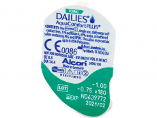 Dailies AquaComfort Plus Toric (90 Linsen)
