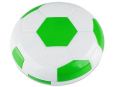 Kontaktlinsen-Etui Fußball - grün 