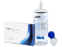 TopVue Air (6 Linsen) + Laim-Care 400 ml