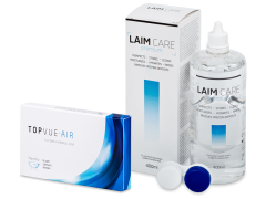 TopVue Air (6 Linsen) + Laim-Care 400 ml