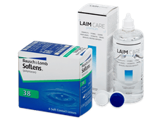 SofLens 38 (6 Linsen) + Laim-Care 400 ml