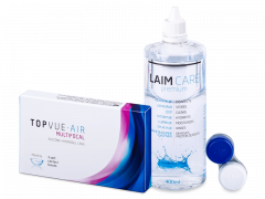 TopVue Air Multifocal (3 Linsen) + Laim-Care 400 ml