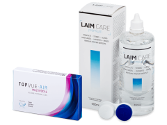 TopVue Air Multifocal (3 Linsen) + Laim Care 400 ml