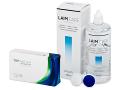 TopVue Air for Astigmatism (6 Linsen) + Laim Care 400 ml