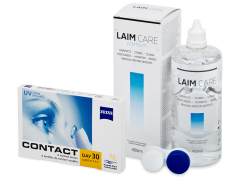 Carl Zeiss Contact Day 30 Spheric (6 Linsen) + Laim Care 400 ml