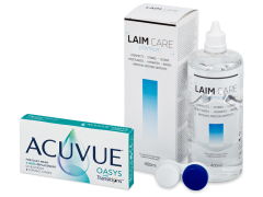 Acuvue Oasys with Transitions (6 Linsen) + Laim Care 400 ml