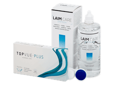 TopVue Plus (6 Linsen) + Laim Care 400 ml