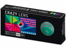 CRAZY LENS - Emerald Green - Tageslinsen ohne Stärke (2 Linsen)