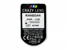 CRAZY LENS - Rinnegan - Tageslinsen mit Stärke (2 Linsen)