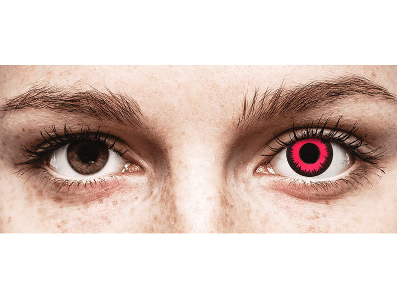 CRAZY LENS - Vampire Queen - Tageslinsen ohne Stärke (2 Linsen)
