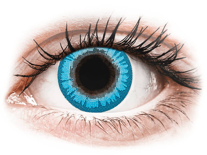CRAZY LENS - White Walker - Tageslinsen ohne Stärke (2 Linsen)