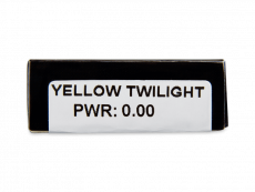 CRAZY LENS - Yellow Twilight - Tageslinsen ohne Stärke (2 Linsen)