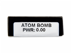 CRAZY LENS - Atom Bomb - Tageslinsen ohne Stärke (2 Linsen)