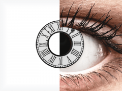 CRAZY LENS - Clock - Tageslinsen mit Stärke (2 Linsen)