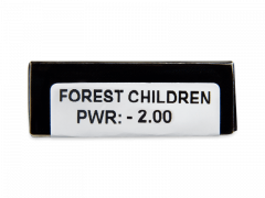 CRAZY LENS - Forest Children - Tageslinsen mit Stärke (2 Linsen)