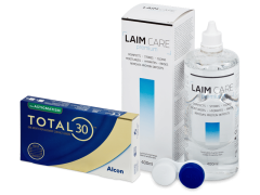TOTAL30 for Astigmatism (3 Linsen) + Laim Care 400 ml