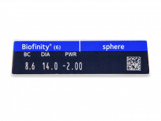 Biofinity (6 Linsen)
