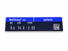Biofinity (6 Linsen)