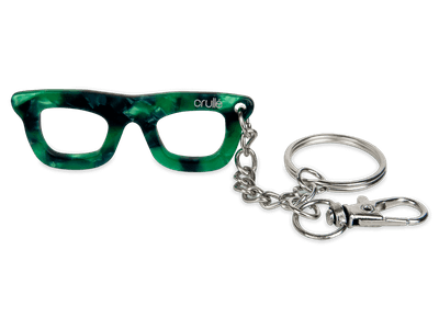 Crullé Schlüsselanhänger - grün