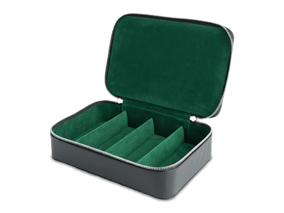 Beron Reiseetui für Brillen - schwarz